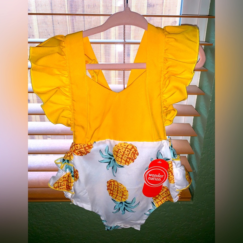 Pineapple romper